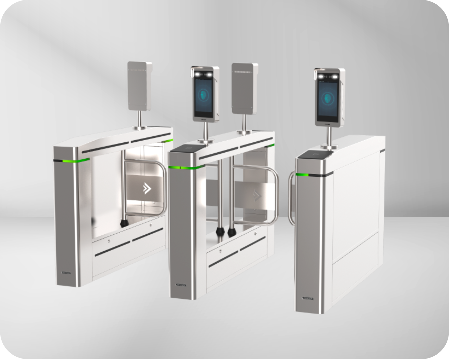 Полноростовой турникет для промышленных объектов